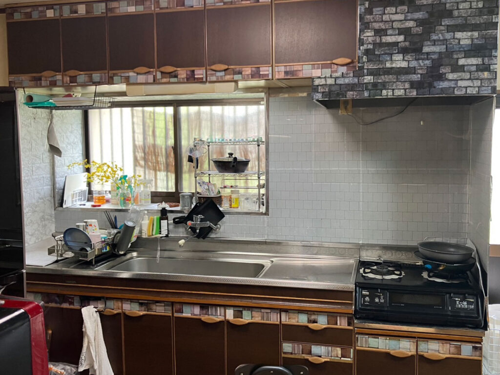 寒川町S様邸リノベーションキッチン画像