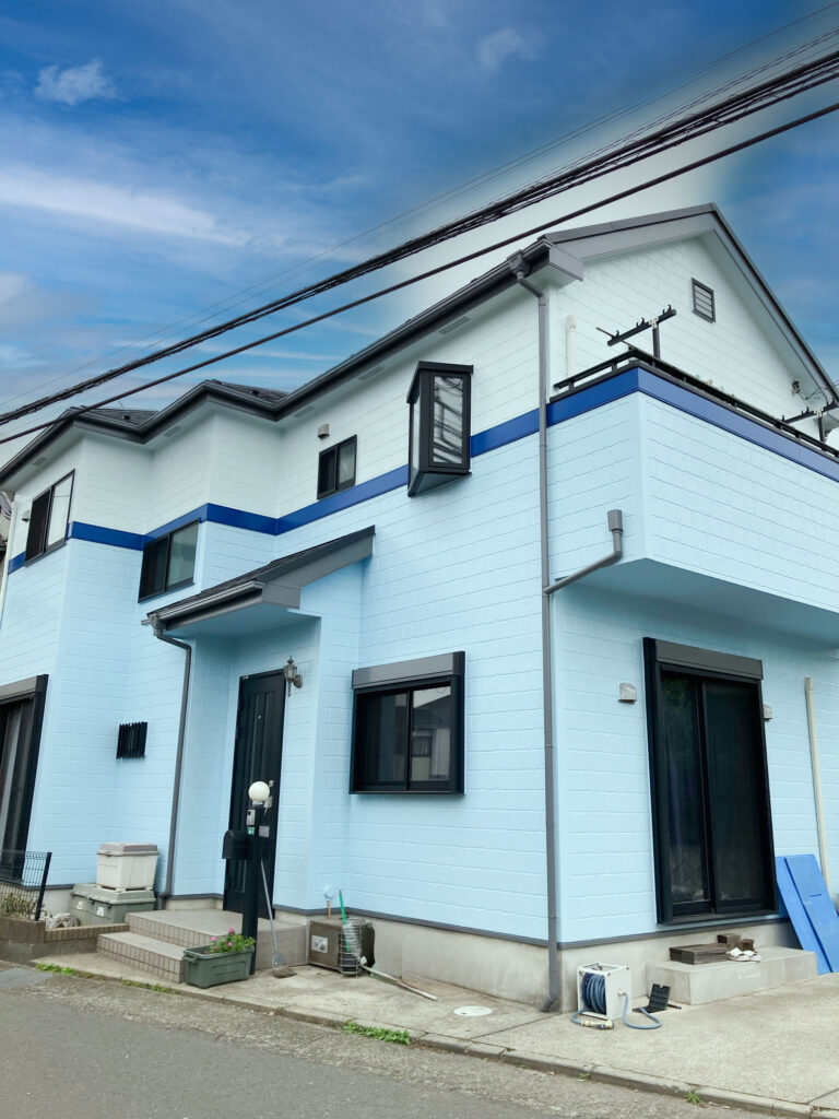 海老名市N様邸外壁塗装工事アフター画像