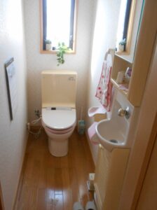 藤沢市N様邸リノベーショントイレ工事前画像