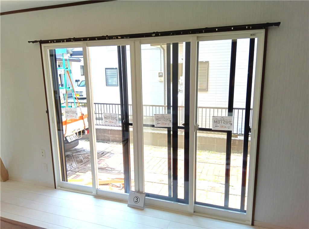 座間市K様邸水まわり4点内窓工事後画像