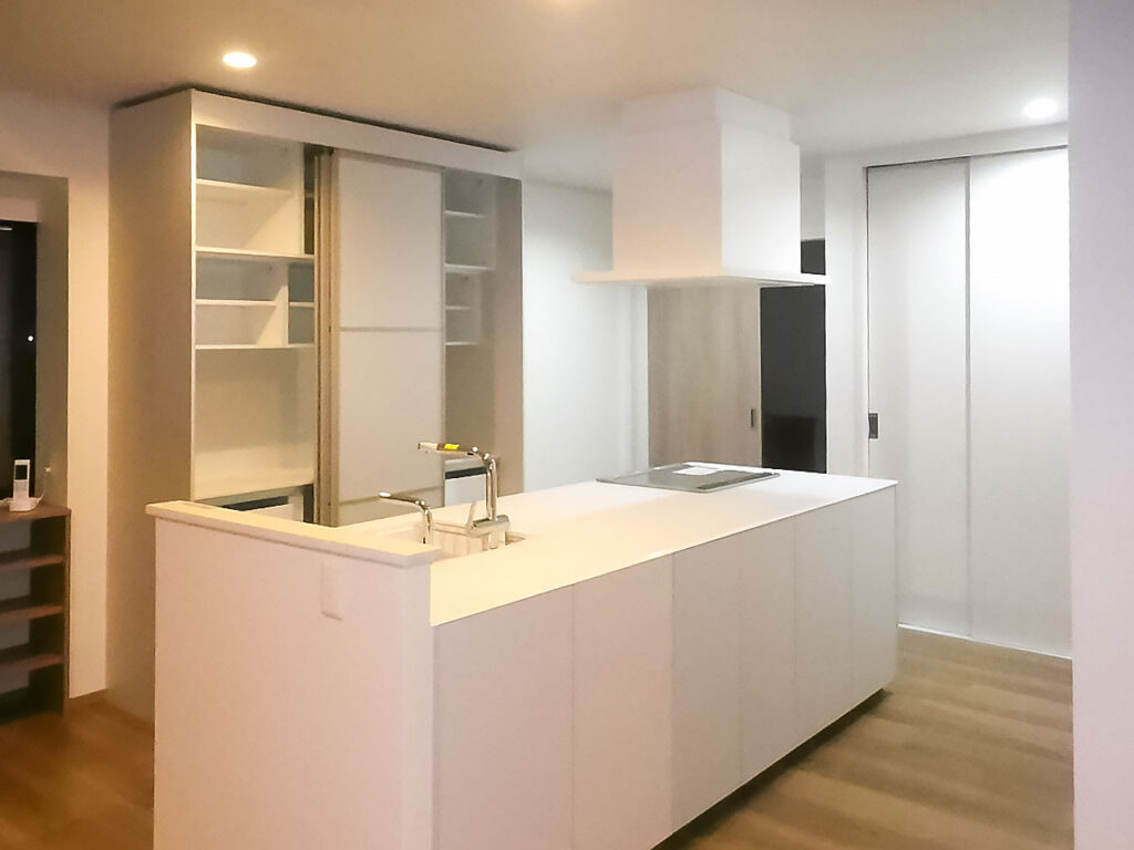 藤沢市N様邸リノベーションキッチンの工事後画像