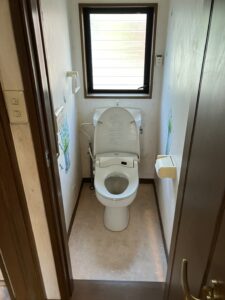 座間市K様邸水まわり4点トイレ工事前画像