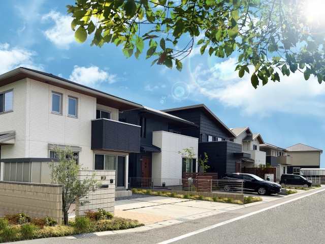 海老名市で外壁塗装リフォームアクセントカラー画像