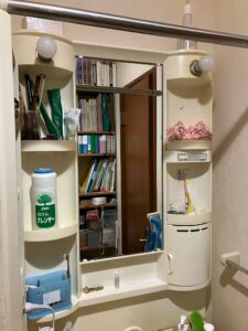 座間市システムバス＆洗面化粧台交換リフォームビフォー画像