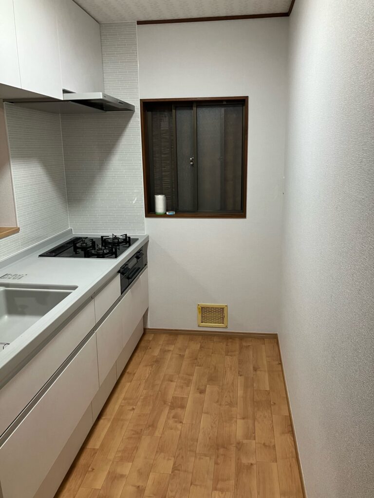 座間市キッチン改修工事アフター画像