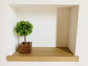 トイレリフォームニッチ棚2画像