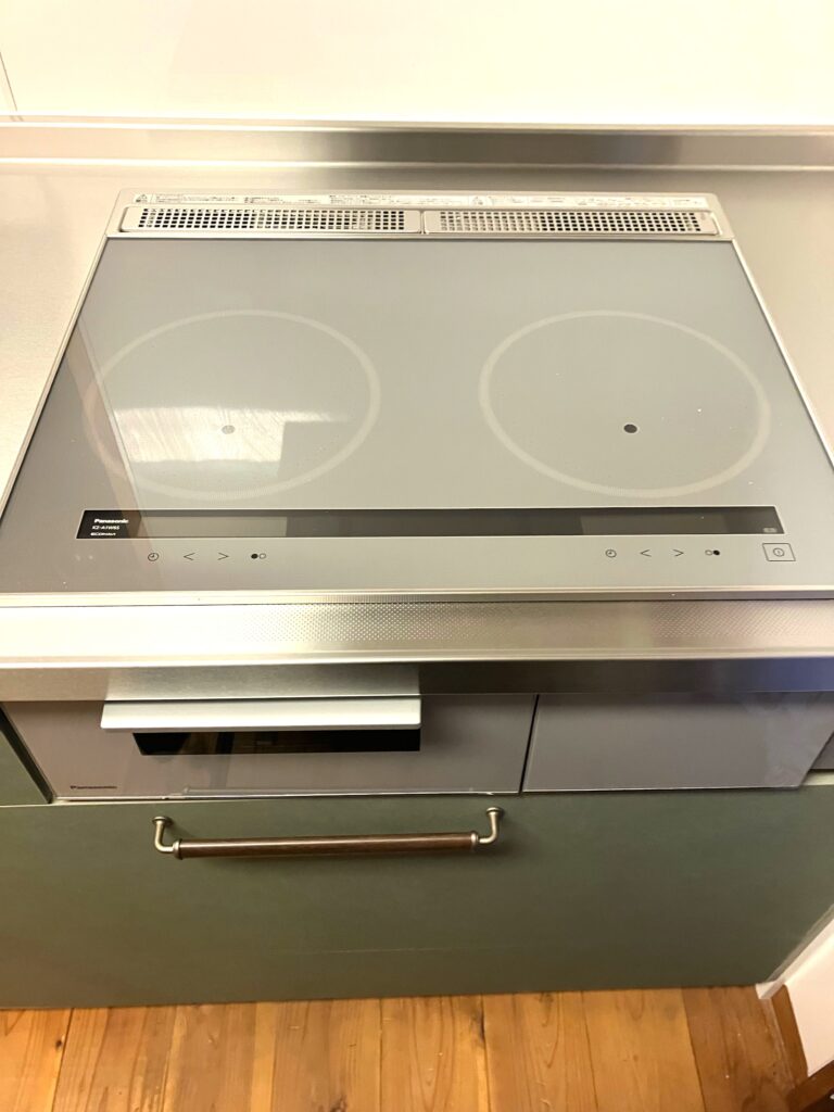 藤沢市M様邸キッチン下台交換工事IHアフター画像