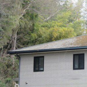 海老名市K様邸屋根外壁塗装工事施工事例ビフォー屋根画像