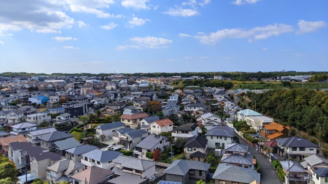 住宅屋根の画像